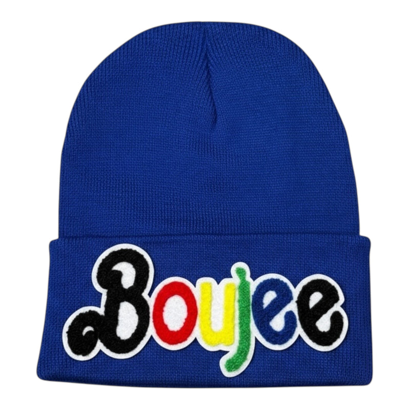 Boujee Beanie in Deep Royal Blue Multi (Limited Edition)