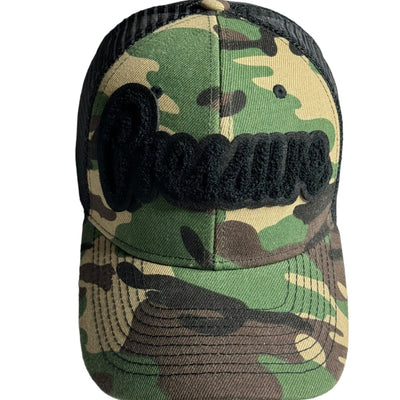Pressure Hat, Camouflage Print Trucker Hat With Black Mesh Back-Reanna’s Closet 2