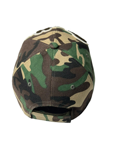 Pretty Camouflage Baseball Cap (Brown/Cream)