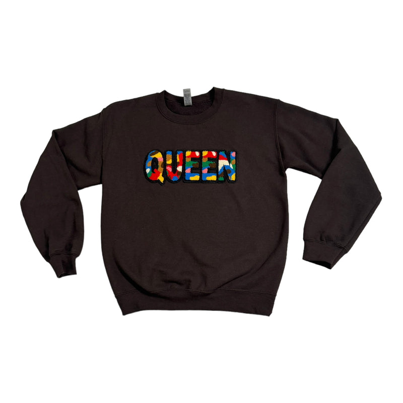 Customized Camo Queen Sweatshirt - Please Allow 2 Weeks for Processing