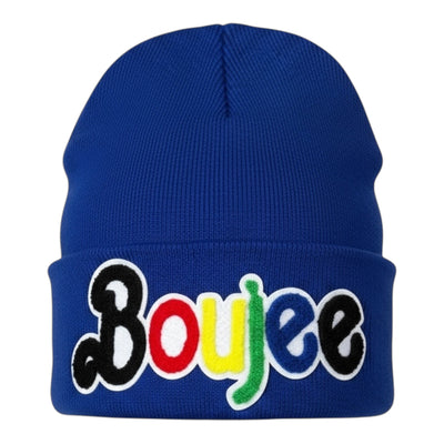 Boujee Beanie in Deep Royal Blue Multi (Limited Edition)