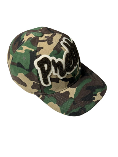 Pretty Camouflage Baseball Cap (Brown/Cream)
