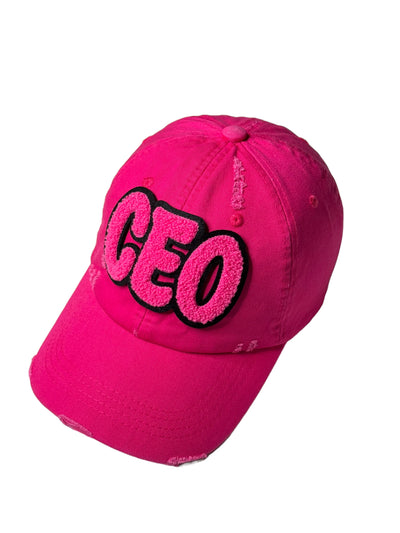 CEO Hat, Distressed Dad Hat