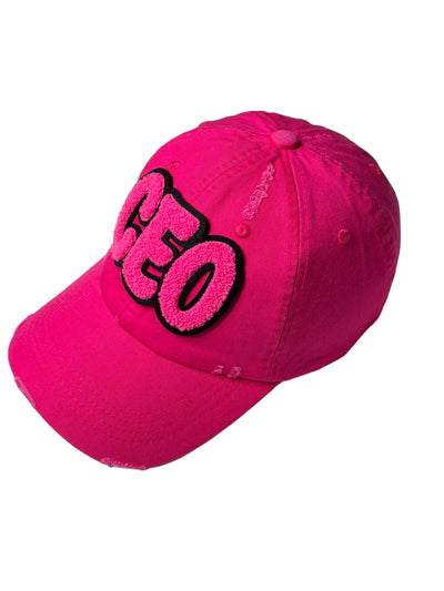 CEO Hat, Distressed Dad Hat