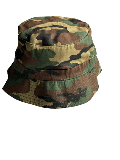 Camouflage Print Virgo Bucket Hat (Multi)