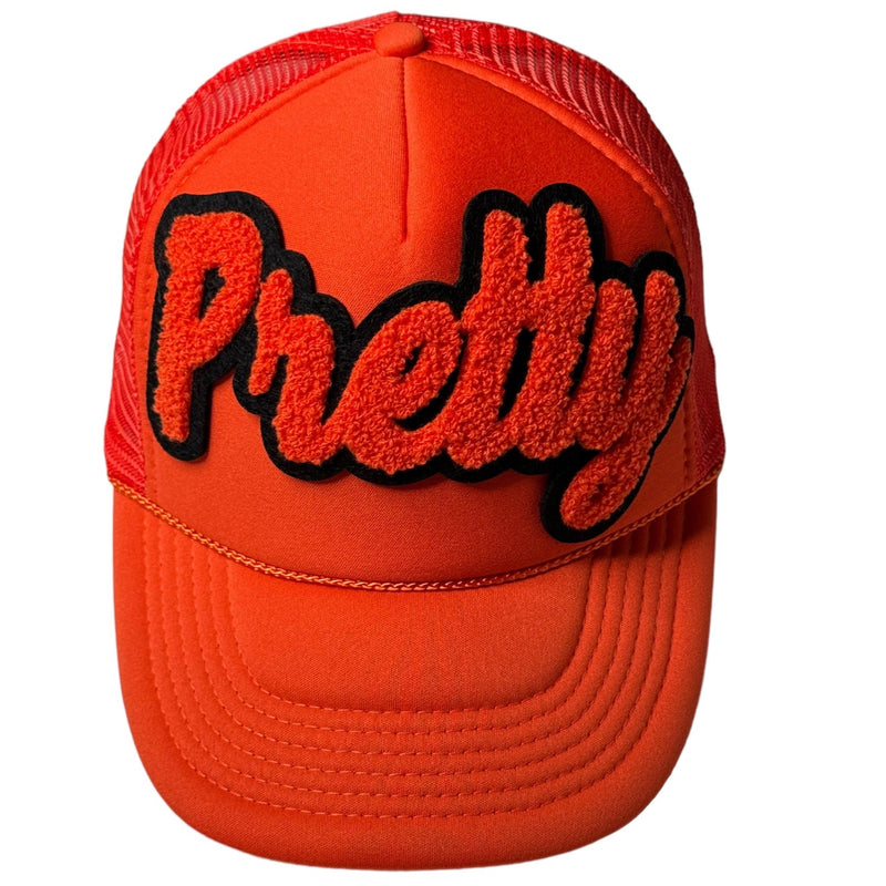 Customized Pretty Hat, Foam Trucker Hat (Orange) Reanna’s Closet 2