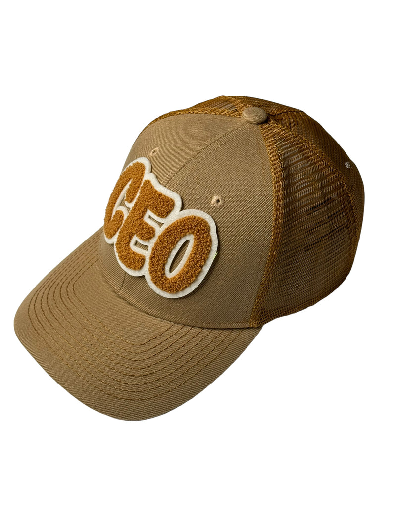 Customized CEO Trucker Hat with Mesh Back