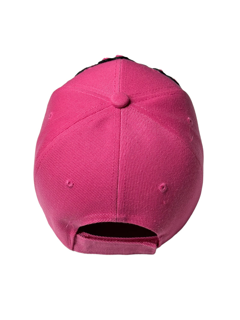 Customized Hustler Baseball Cap (Fuchsia)