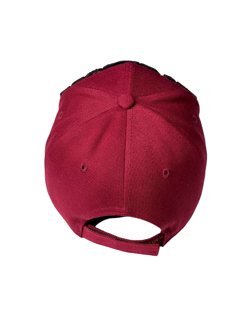 Fashion Baseball Cap (Burgundy)