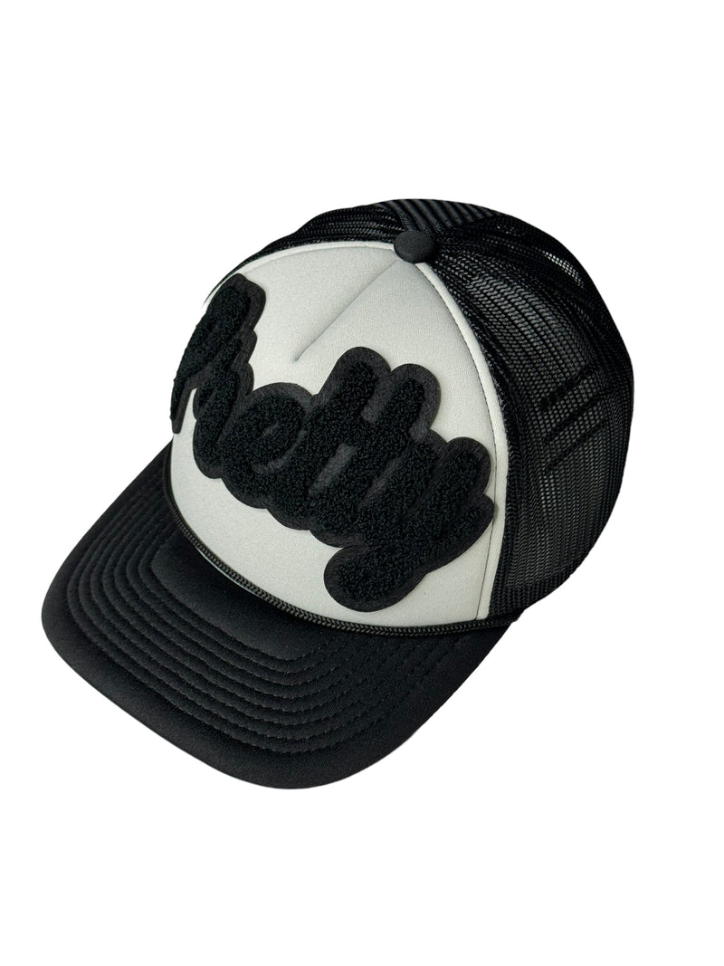 Pretty Foam Trucker Hat (Gray/Black)