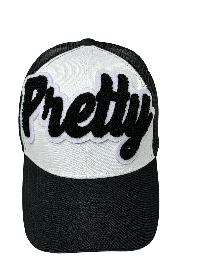 Pretty Trucker Hat With Mesh Back