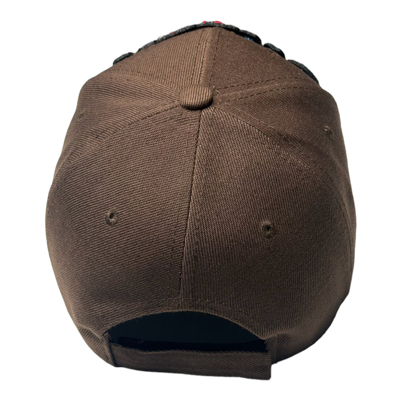 Customized Queen Baseball Cap (Brown)