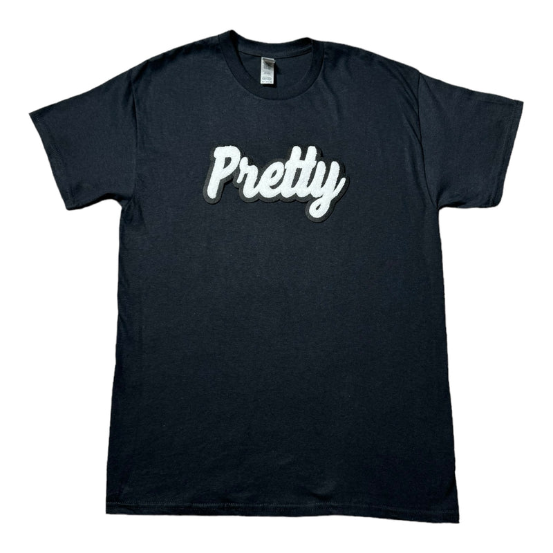 Pretty T-Shirt (White/Black)- Please Allow 2 Weeks for Processing