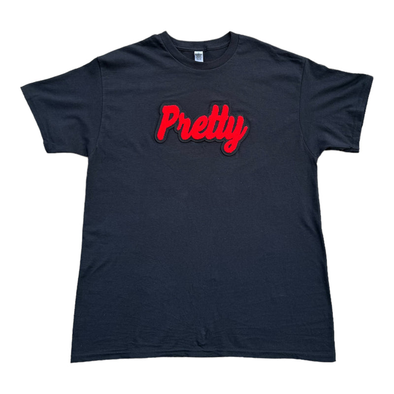Pretty T-Shirt (Black/Red)- Please Allow 2 Weeks for Processing