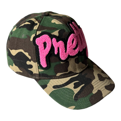 Pretty Camouflage Baseball Cap (Pink)