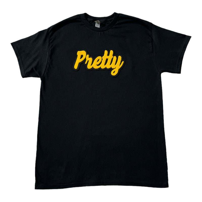 Pretty T-Shirt (Black/Gold)- Please Allow 2 Weeks for Processing