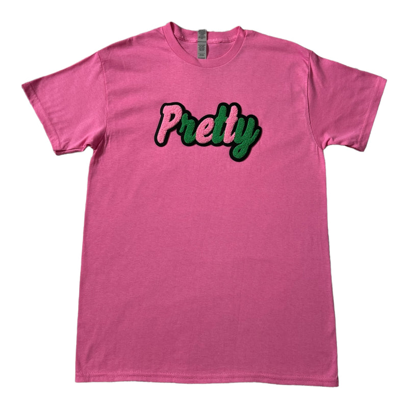 Pretty T-Shirt (Pink/Green)- Please Allow 2 Weeks for Processing