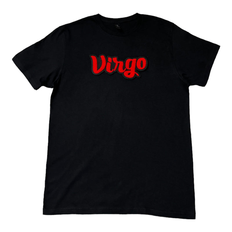 Virgo T-Shirt (Black/Red)- Please Allow 2 Weeks for Processing