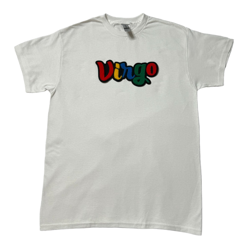 Virgo T-Shirt (White/Multi)- Please Allow 2 Weeks for Processing