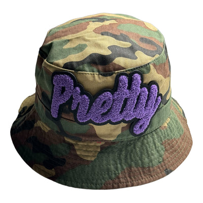 Camouflage Print Pretty Bucket Hat (Purple) Reanna’s Closet 2