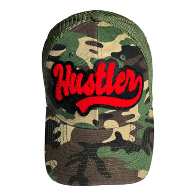 Hustler Trucker Hat (Camouflage/Red) Reanna’s Closet 2