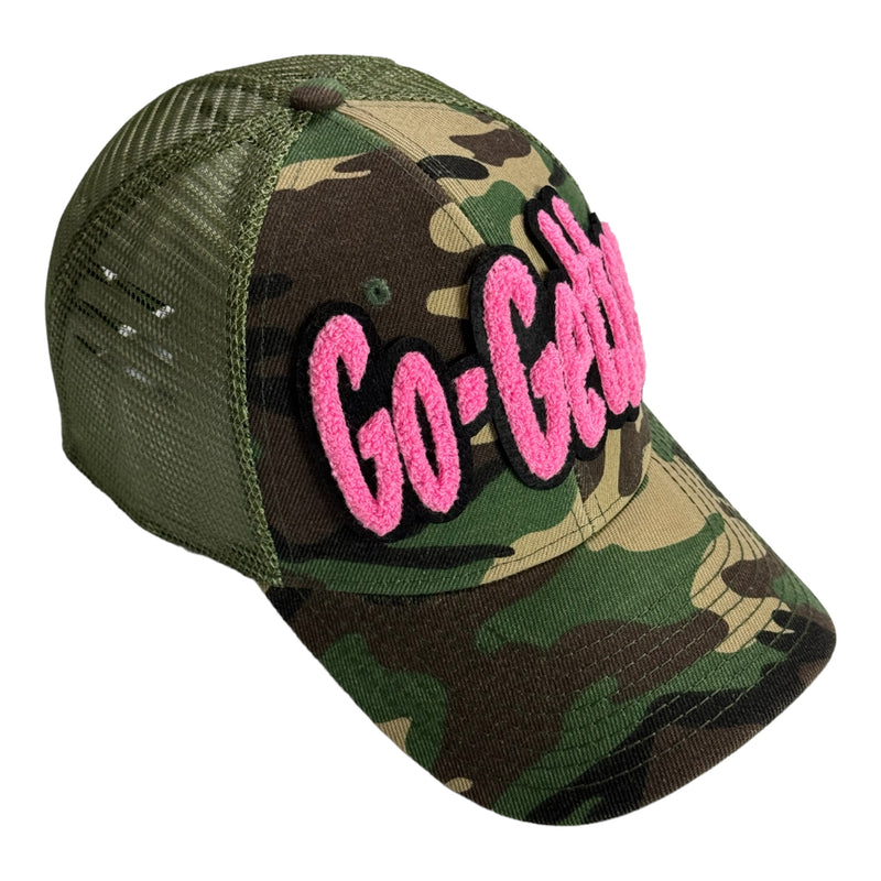 Go-Getter Trucker Hat (Camouflage/Pink)