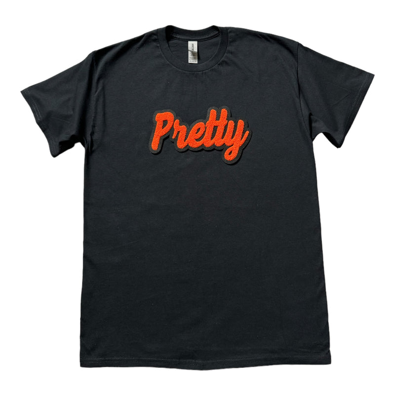 Pretty T-Shirt (Black/Orange)- Please Allow 2 Weeks for Processing