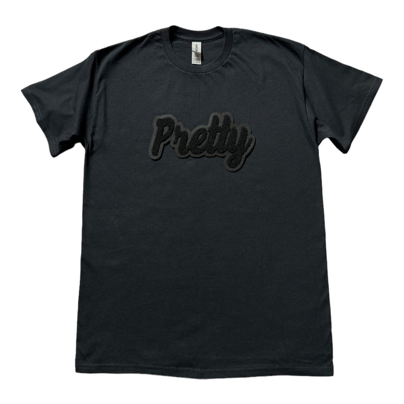 Pretty T-Shirt (Black/Black)- Please Allow 2 Weeks for Processing