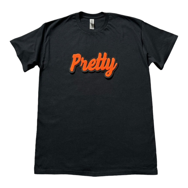 Pretty T-Shirt (Black/Safety Orange)- Please Allow 2 Weeks for Processing