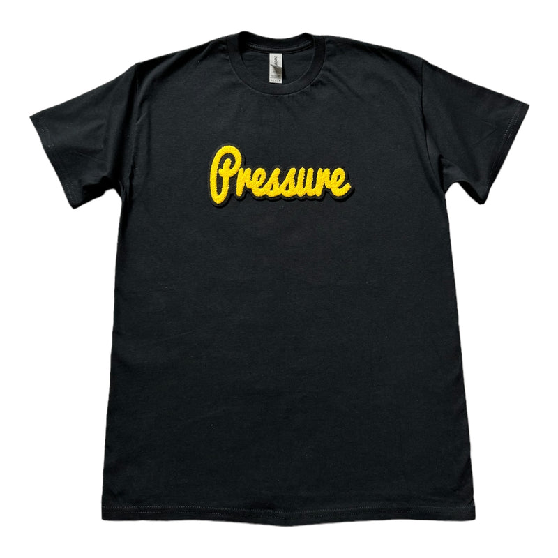 Pressure T-Shirt (Black/Gold)- Please Allow 2 Weeks for Processing