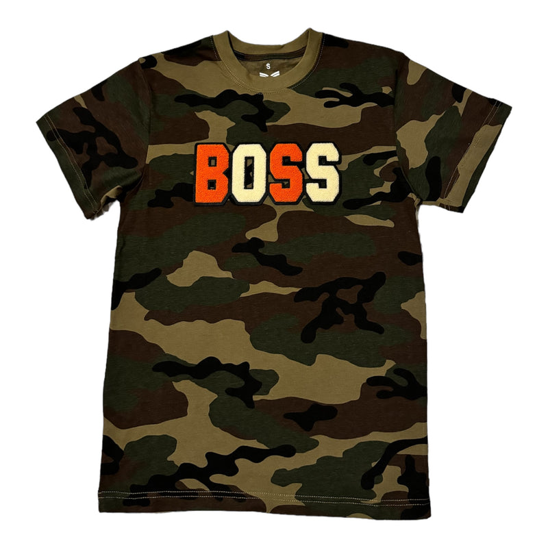 Limited Edition BOSS Camo T-Shirt Please Allow 2 Weeks for Processing