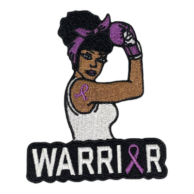 Afrocentric Lupus Warrior Patch