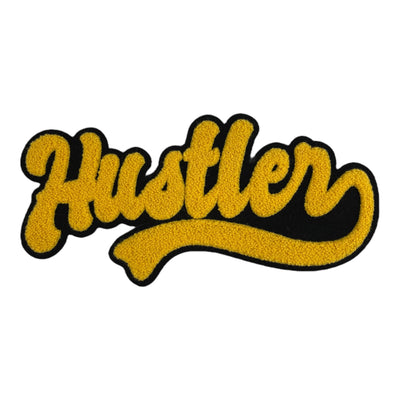 Chenille Hustler Patch (10 1/4 inch)