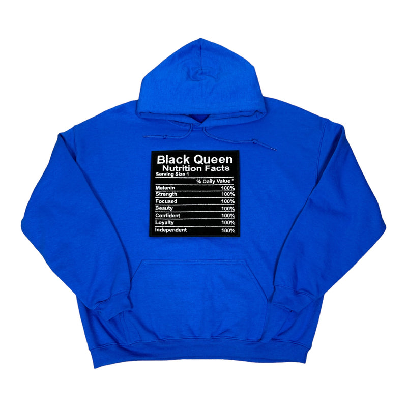 Black Queen Nutrition Facts Hoodie