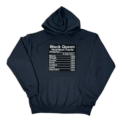 Black Queen Nutrition Facts Hoodie