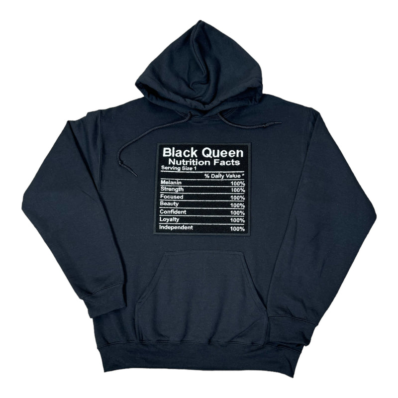 Black Queen Nutrition Facts Hoodie