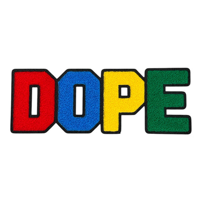 Chenille DOPE Patch (9 Inch) - Premium Quality Sew-On Patch
