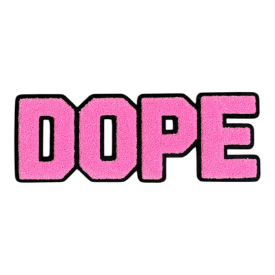 Chenille DOPE Patch (9 Inch) - Premium Quality Sew-On Patch