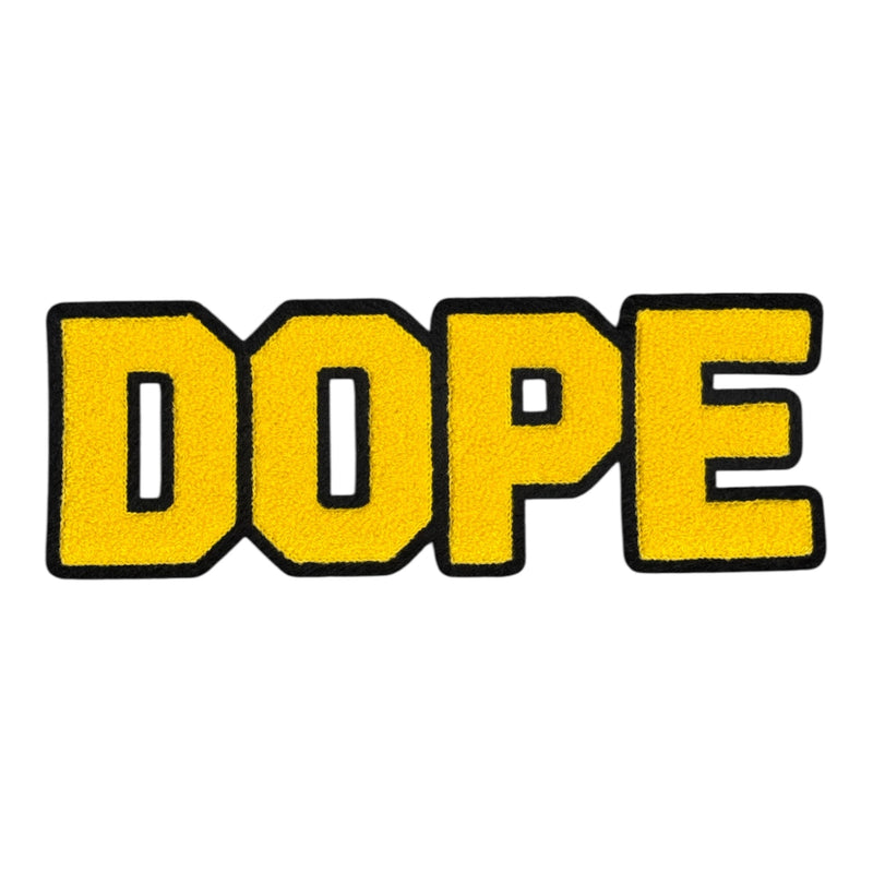 Chenille DOPE Patch (9 Inch) - Premium Quality Sew-On Patch