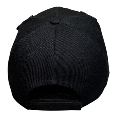Repent Baseball Cap (Black) - Faith-Based Adjustable Hat
