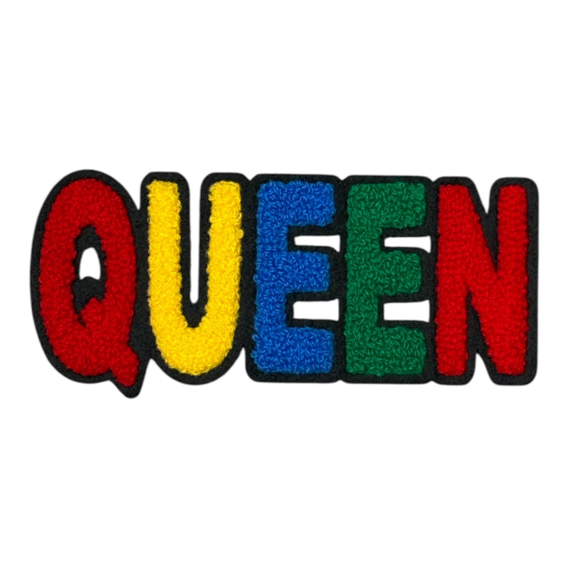 Chenille Queen Patch (5.5 Inch) for Hats (Excluded from the 70% off Promotion)