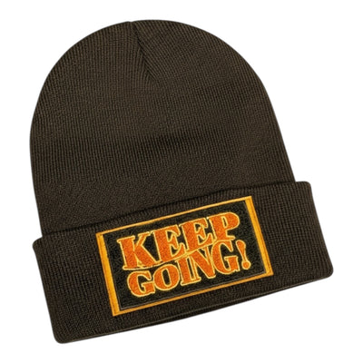 Keep Going! Beanie in Brown (Limited Edition)
