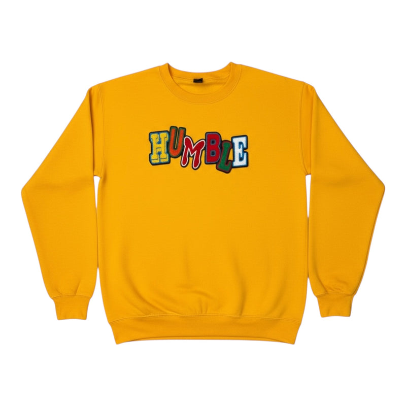 Humble Sweatshirt (Gold/Multi) - Stylish and Comfortable