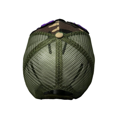 Pretty Hat, Camouflage Print Trucker Hat with Mesh Back (Purple 2) - Reanna’s Closet 2