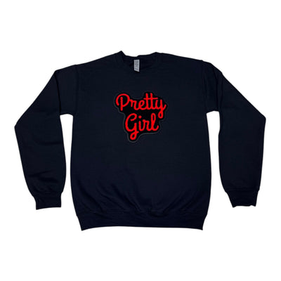 Pretty Girl Sweatshirt Red/Black