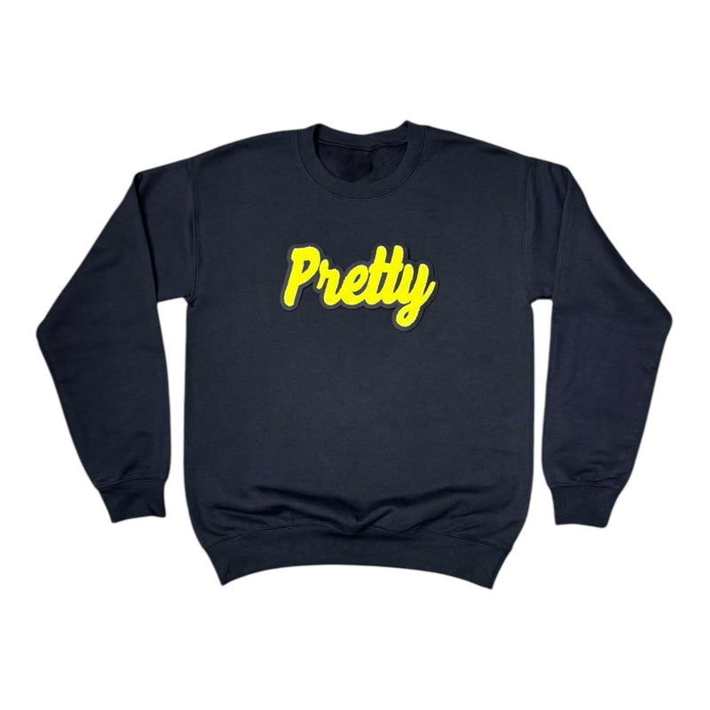 Pretty Sweatshirt (Black/Yellow)