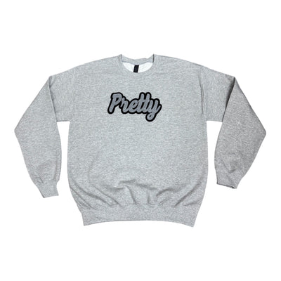 Pretty Sweatshirt Light Grey