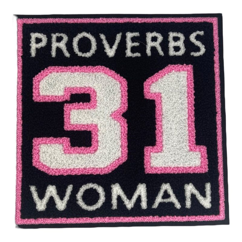 Proverbs 31 Woman Patch (8 inch)