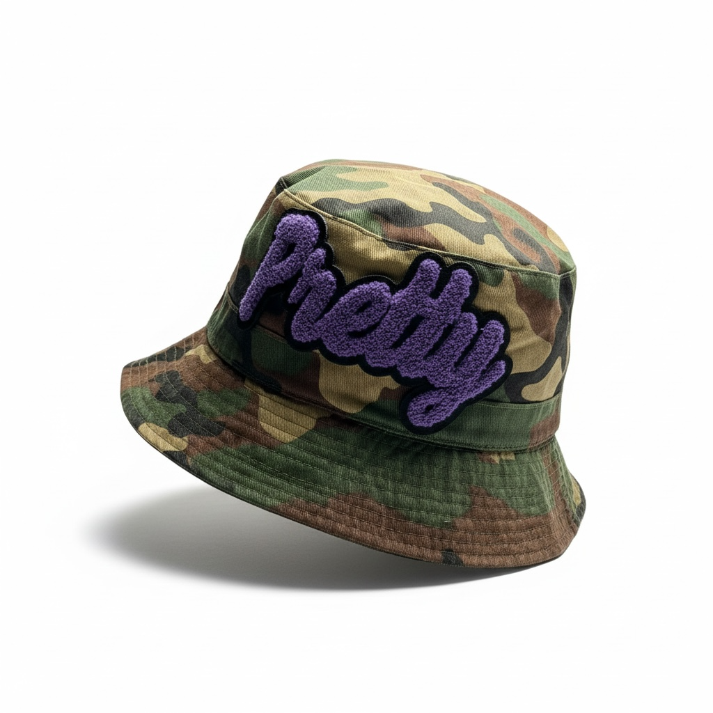 Pretty Bucket Hat Camouflage Purple | Reanna’s Closet 2