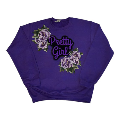 Purple Pretty Girl Sweatshirt